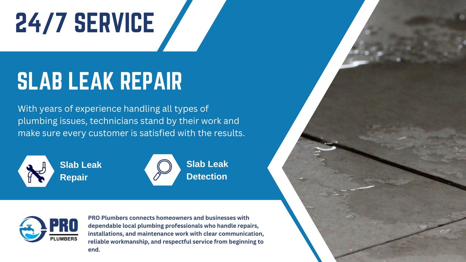 Slab Leak Repair in Oceanside